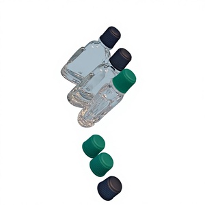 ZEDA ZEDA-14 Multi-sized PP Plastic <b>Pump</b> Sprayer Medicated Oil <b>Bottle</b> Caps Screw-On Closure Non-Refillable 2g Capacity for - Product Image 1