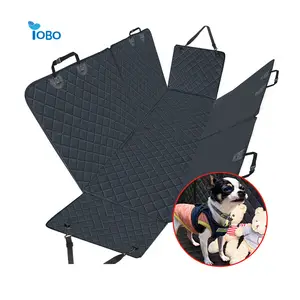 Venta al por mayor a prueba de arañazos impermeable antideslizante duradero barato Oxford mascota coche hamaca Protector Mat asiento cubierta