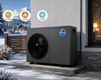 Bomba de Calor Aire-Aire R290 DC Inverter 9KW-12KW Monobloque sin Tanque A+++ ERP CE Metálica para Calefacción y Refrigeración en Hogares, Exteriores, Hoteles y RV