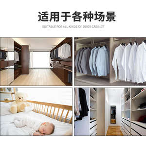 Cierre de Empuje Automático de Plástico con Resorte, Antirrobo, Moderno, para Puertas de Cocina, Muebles y Armarios, Fácil de Instalar - Product Image 6