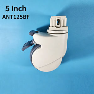 Ruedas Giratorias para Hospital con Freno, Juego de 4 Ruedas Médicas Silenciosas, Ruedas de Goma para Cama de Hospital, Carrito, Silla de Ruedas - Product Image 2