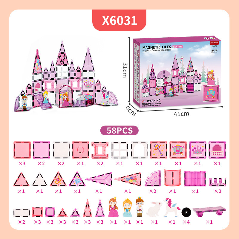 Thème princesse [58 PCS]