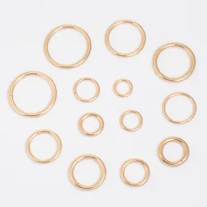 Wholesale High Quality Small Metal O Ring Round Carabiner Ring O Ring Metal For Bag Accessory