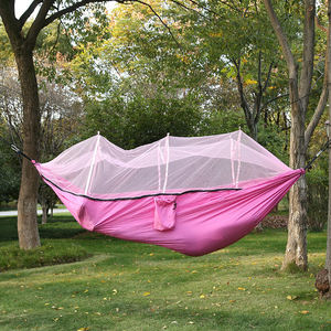 Hamaca Ligera para 2 Personas, con Correas para Árboles, <span class=keywords><strong>Mosquetones</strong></span> y Repelente de Mosquitos, Nailon Paracaídas 210T, 200 kg, Venta al Por Mayor - Product Image 1