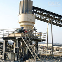 Concasseur à Cône Hydraulique Monocylindre Chinois pour la Transformation de la Pierre en Poussière de Pierre