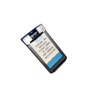 HESHUN cartouche d'encre d'affranchissement reconditionné <span class=keywords><strong>Pitney</strong></span> <span class=keywords><strong>Bowes</strong></span> SL-870-1 pour <span class=keywords><strong>Pitney</strong></span> <span class=keywords><strong>Bowes</strong></span> SL-870-1 bleu Fluorescent - Product Image 1