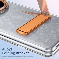 Étui Huawei Mate X6 X5 X3 XT Ultimate en alliage d'aluminium, support, coque de protection antichoc, coque transparente en PC rigide pour pliage triple