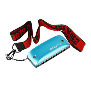 <span class=keywords><strong>Harmonica</strong></span> diatonique à 7 trous réglable BSby Fat Blues BF-7 en Do majeur, finition dorée, pour adultes, pratique en classe, étudiants - Product Image 2
