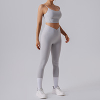 RUIQUWIN vente en gros femmes Push up Yoga soutien-gorge respirant Yoga Leggings personnalisé sans couture Fitness Yoga ensemble