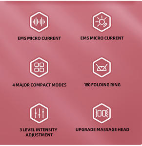 جهاز تجميل منزلي لشد الوجه على شكل V، آلة لشد وتضييق البشرة، جهاز تنحيف الوجه يعمل بالـUSB - Product Image 6