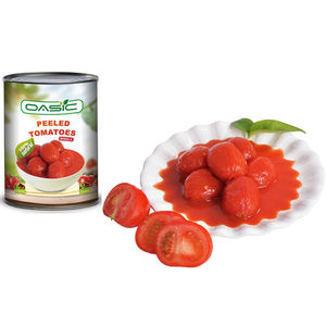 Al mejor precio, tomates pelados enteros enlatados, agua con sabor dulce conservada, hecho en China, embalaje de tambor a la venta - Product Image 3