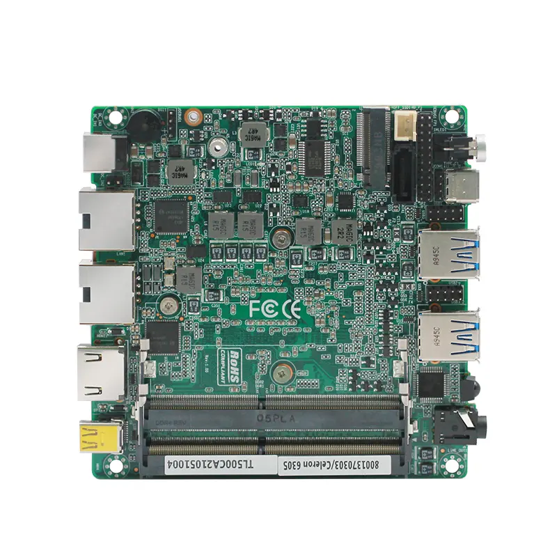 Zunsia Intel 11th Tiger Lake-U Industrial Mainboard Celeron 6305 mini Board J1900 Core i3 i5 i7 ddr3 Nuc Motherboard for Mini PC