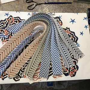 Nouvelle sangle Jacquard de 1.5 pouces meilleur prix polyester/coton/acrylique pour sac à bandoulière croisé - Product Image 1