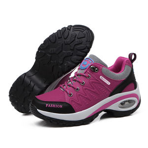 Zapatos de Montaña para Mujer, Zapatos de Senderismo con Cordones, Antideslizantes, Zapatos de Trekking, Zapatillas Deportivas Robustas para Mujer - Product Image 1