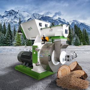 RICHI CE 1-2 T/H 6毫米木材造粒机成本木材造粒机工厂价格 - Product Image 1