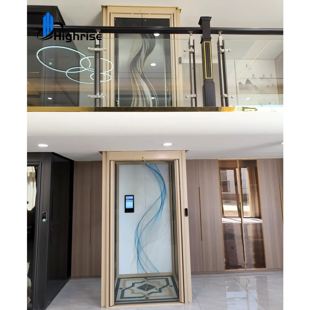 高品質住宅用エレベーター小型ホームリフト垂直ハウスヴィラリフト乗客用エレベーター