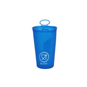 แก้วน้ำพับได้ซิลิโคนแบบพกพาขนาด 200 มล. สกรีนโลโก้ได้ฟรี ใช้ซ้ำได้ - Product Image 3