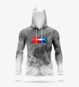 Sudadera de Pesca Personalizada con Protección Facial UPF50, Protección Solar, Secado Rápido, Transpirable, Manga Larga, Ropa de Alto Rendimiento - Product Image 1