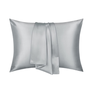 Funda de Almohada de Seda de Morera 100% Tamaño Queen 20X30, 22MM, Tejido Liso, Lista para Enviar, para Uso Doméstico o Hotelero - Product Image 1