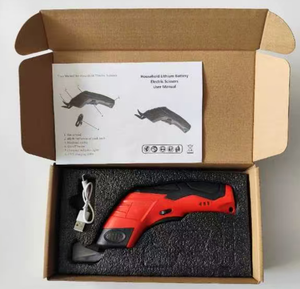 <span class=keywords><strong>Ciseaux</strong></span> électriques portatifs, alimentés par batterie au lithium, rechargeables, 2000mAh, lame en acier tungstène, cisailles pour couper les tissus, pour tailleur - Product Image 3