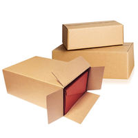 Impression personnalisée sur des emballages en carton ondulé 3 plis et 5 plis, boîtes rigides pour déménagement, boîtes en papier pour petites entreprises