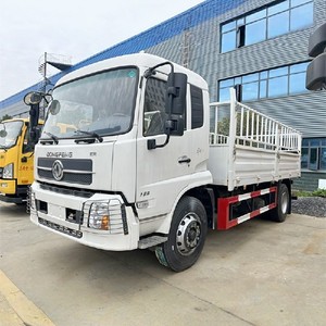 ขายตรงจากโรงงาน รถบรรทุกตู้ทึบ 4x2 รั้วสูง Dongfeng 10 ตัน 12 ตัน รถบรรทุกขนส่งสินค้า - Product Image 3