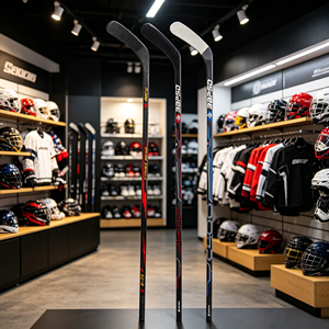 POROS Palo de Hockey Personalizado de Fibra de Carbono 100%, Profesional para Competiciones de Hockey sobre Hielo y Patinaje en Línea - Product Image 6