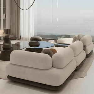 Ensemble de meubles de salon moderne de luxe, design italien, pour villa - Product Image 4