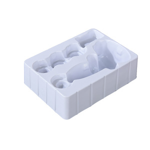 Custom <b>Plastic</b> Insert <b>Tray</b> For Cosmetic Packaging Rectangle Shape Transparent Material Sales Packaging Terminal Packaging - Product Image 1