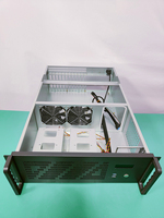 4U Industrial Server Case Eatx 19 Inches Rackmount Metal Computer Case with USB Front Port Computer Towers