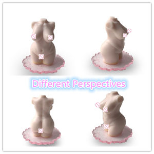 M419 3D Wax Nude Torse <span class=keywords><strong>Bougie</strong></span> Moules Plâtre Graisse <span class=keywords><strong>Femme</strong></span> <span class=keywords><strong>Buste</strong></span> Silicone Soja Wax Curvy Plomb <span class=keywords><strong>Femme</strong></span> Corps Silicone <span class=keywords><strong>Bougie</strong></span> Moule - Product Image 5