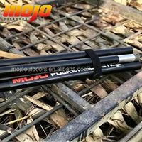 MOJO Outdoors Pocket Pick Stick, tige magnétique réglable, sections pliables, filet inclus, sac durable pour la chasse et les leurres