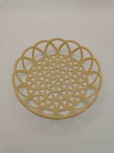 ערכת ציור עשה זאת בעצמך בצבע עוף. 8 יחידות עוף לבן בסל עם 4 צבעים ומברשת. - Product Image 4