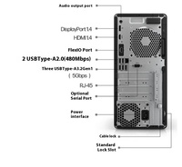 Ordinateur de bureau HP Pro Tower 400 G9 PCI, PC de bureau monoposte Core I5 14500 8G 512G, ordinateur HPE Prodesk 400 G9, PC 400G9