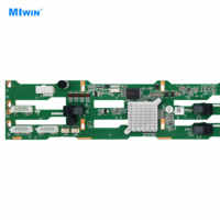 Backplane Personalizzato OEM ODM MIWIN da 3,5 Pollici per Espansione Disco Rigido, Piastra Posteriore SAS SATA a 12 Bay