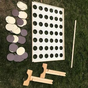 4-футовая деревянная обучающая игра для детей в помещении или на открытом воздухе под заказ - Product Image 5