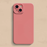 Étui de protection antichoc en silicone TPU mat personnalisé avec protection d'écran pour 8 Plus, design uni