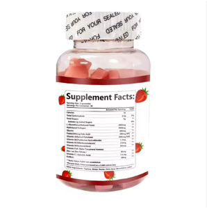 Complément alimentaire beauté OEM éclaircissant blanchissant végétalien sans gluten bonbons gélifiés collagène L-glutathion vitamine folate pour adultes - Product Image 4