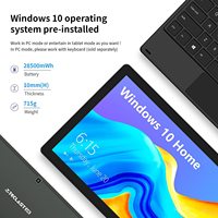 Teclast-Tableta 2 en 1 con ratón y teclado, Tablet de 11,6 pulgadas, 2 w, Windows s, 10, dwudzeniowy, PC Intel Gemini lake Decoration