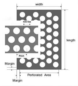 Tôle métallique perforée moderne pour portes et fenêtres d'hôtel, résistante aux insectes, installation facile - Product Image 4