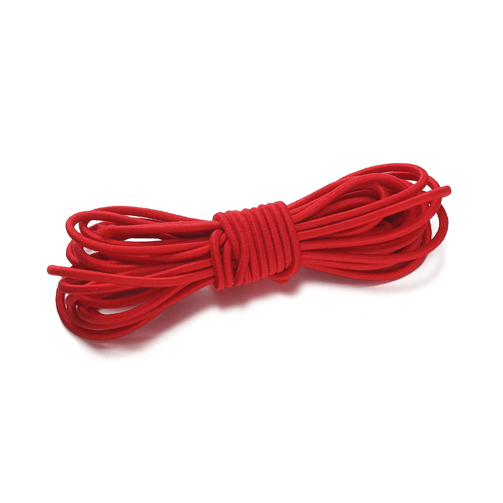 Élastique en nylon coloré de 2 mm - 35 Rouge vif