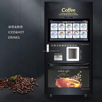Distributeur automatique de café avec paiement intelligent et écran tactile
