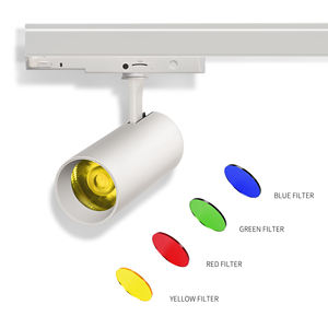 Foco <span class=keywords><strong>de</strong></span> pista <span class=keywords><strong>de</strong></span> aleación <span class=keywords><strong>de</strong></span> aluminio, Popular, parpadeante, libre, regulable, COB, para tiendas <span class=keywords><strong>de</strong></span> ropa - Product Image 6