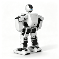 Caméras de tête et de poitrine pour robot humanoïde programmable avec microphone, algorithme de marche double, composant électronique mécanique ZY 7.4V