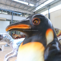 Estatua de Pingüino Robótica Animatrónica de Tamaño Real a Prueba de Agua para Parque Marino, Mundo Oceánico, Mundo Submarino, en Venta