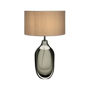 Atmospheric glass lamp bedroom villa designer showroom modern simple and light luxury decoration crystal table lamp