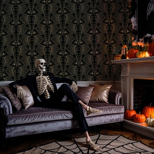 <span class=keywords><strong>Papier</strong></span> <span class=keywords><strong>peint</strong></span> mural de luxe <span class=keywords><strong>Art</strong></span> Déco <span class=keywords><strong>noir</strong></span> et or, décoration gothique pour la maison, style victorien, papel tapiz para casa pour la décoration intérieure - Product Image 6