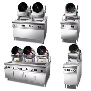 Semikron thương mại thiết bị nhà bếp gas Máy nấu ăn tự động cho cơm chiên tự động xào chảo trống xoay sưởi ấm - Product Image 1