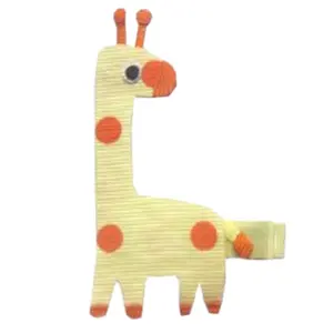 Escultura girafa cabelo arcos fita girafa cabelo clipes para meninas exclusivo boutique arcos