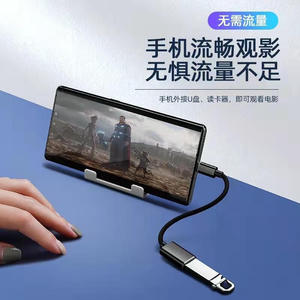 OTG Adapter cáp OTG, bện bền Adapter Cáp OTG USB 3.0 cáp loại C cho U đĩa/đĩa cứng/Bàn phím - Product Image 6